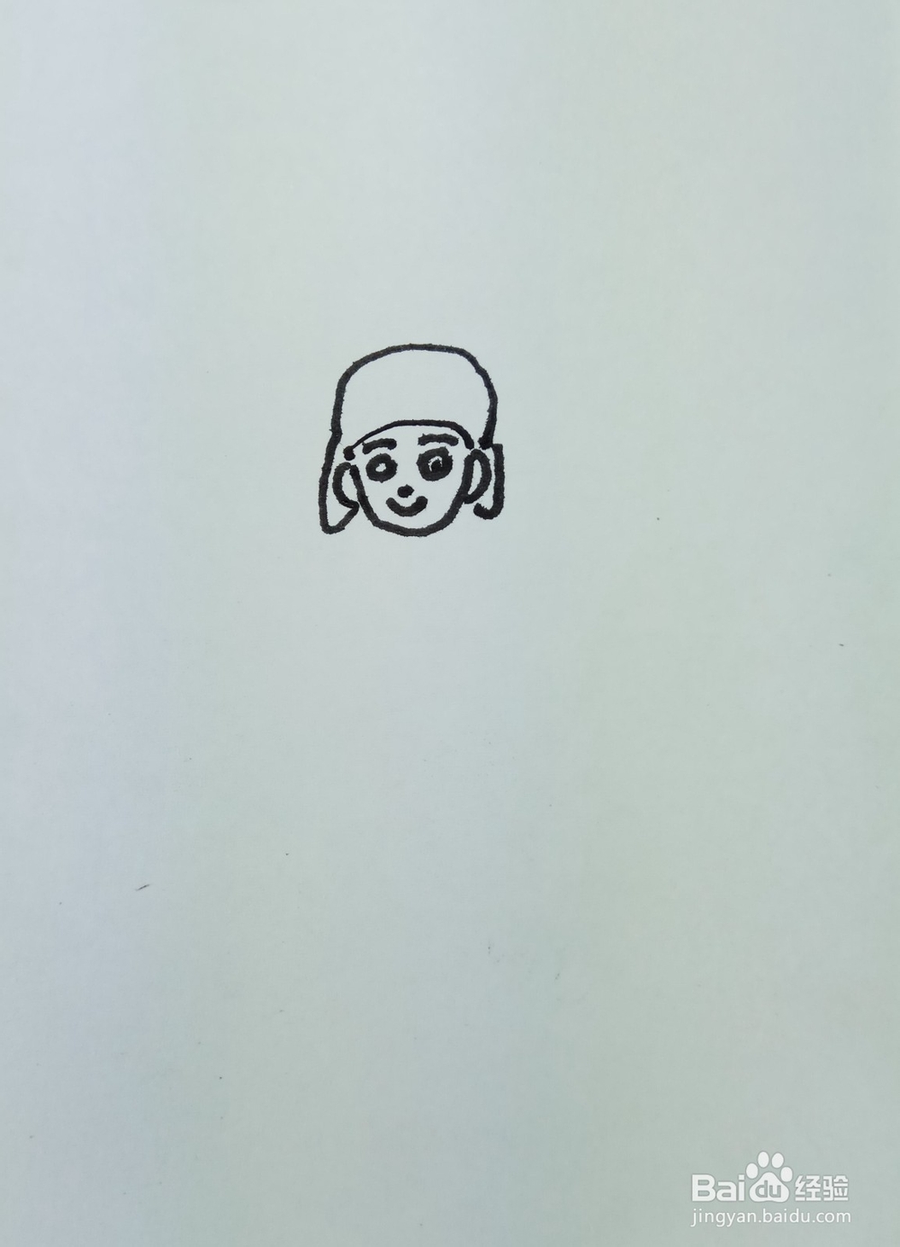 怎样画简笔画跨腿叉腰的人？