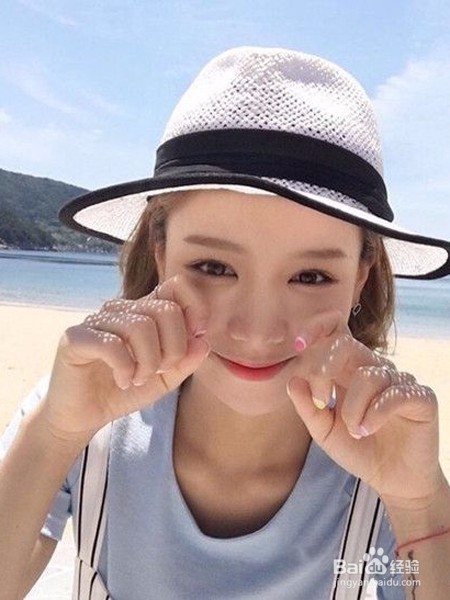 夏季女生清纯发型, 出去浪发型也不能丢!!!
