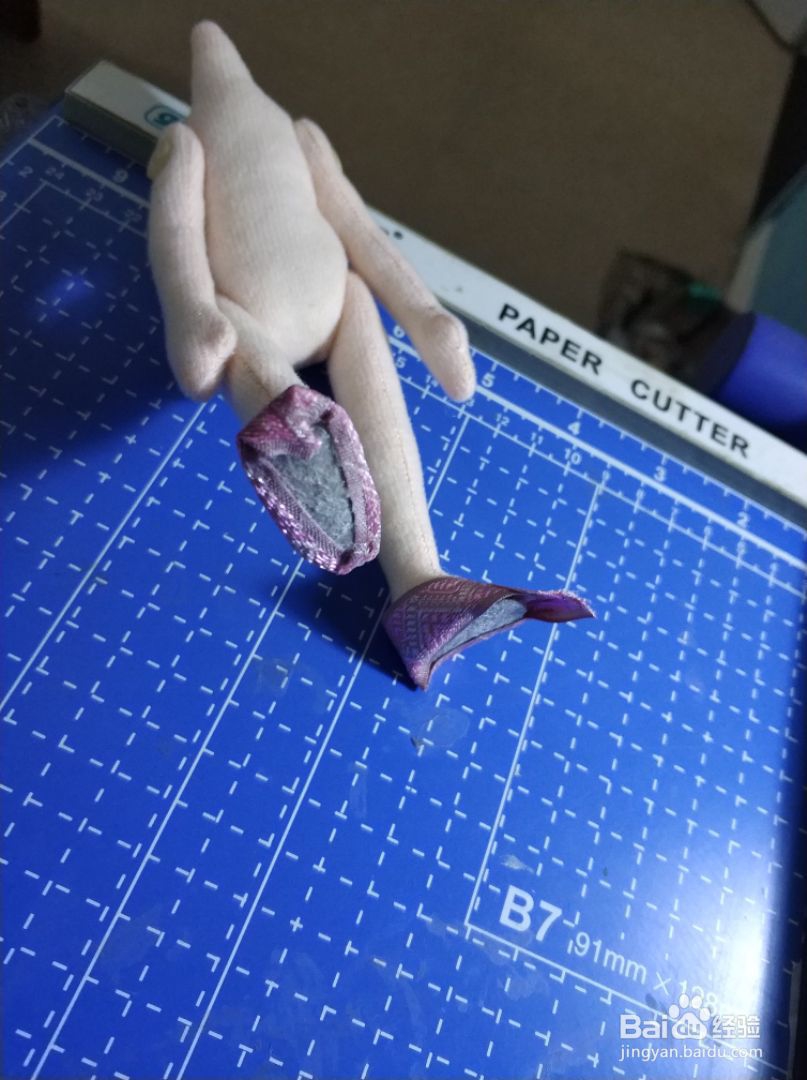 教你怎么做超简单娃娃鞋制作