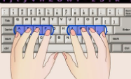 如何使用电脑键盘快速打字?