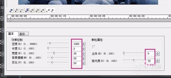 会声会影X10可制作逼真的下雪效果