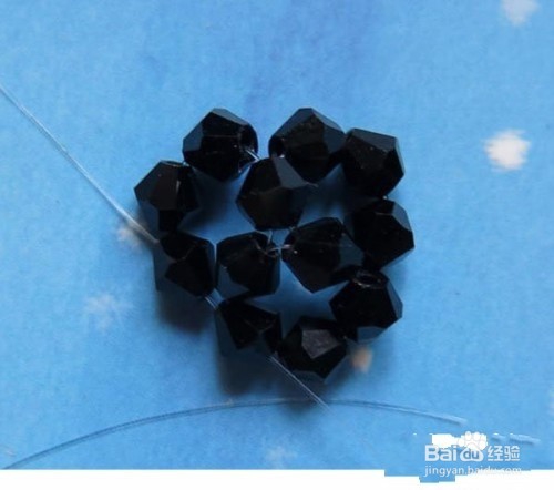 串珠企鹅教程图解