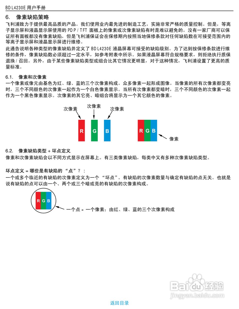 飞利浦BDL4230E/00液晶显示器使用说明书:[5]