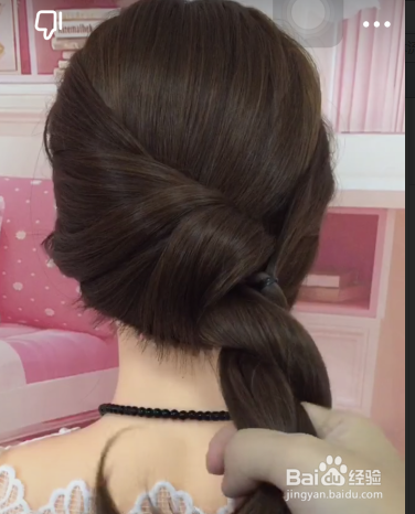 漂亮的酒会发型