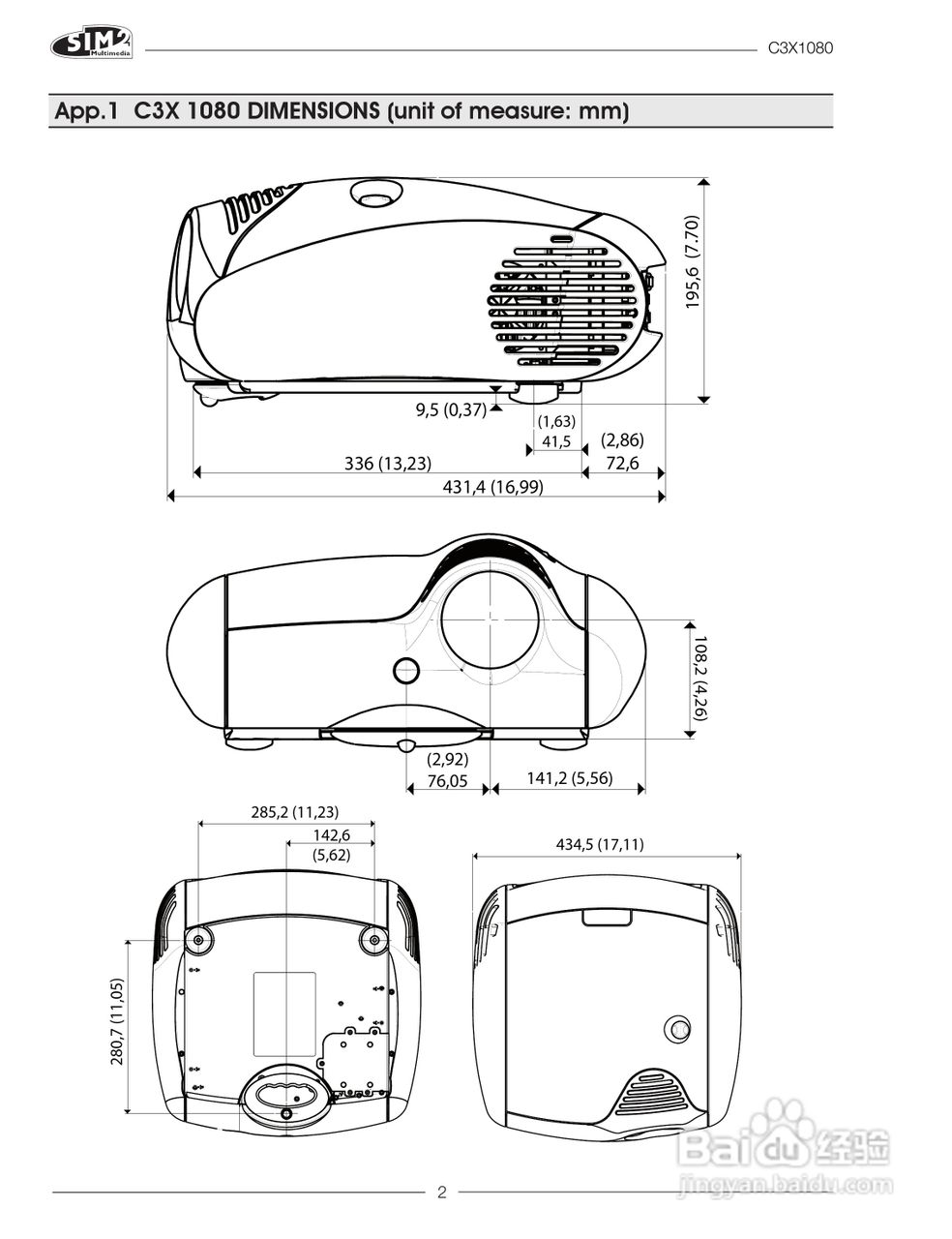 SIM2 C3X 1080投影机说明书:[3]