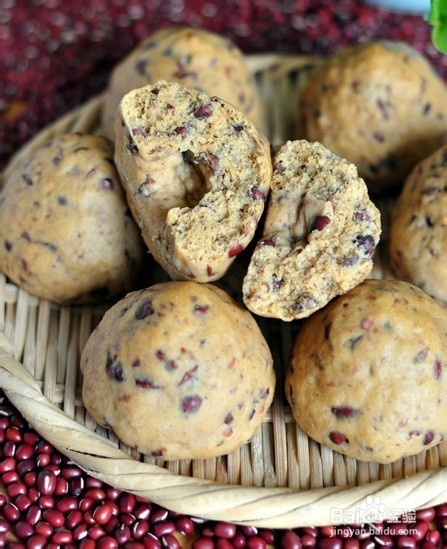 养生杂粮红豆窝头