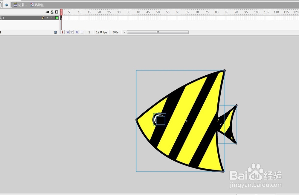 flash绘制和制作深海世界的动画教程