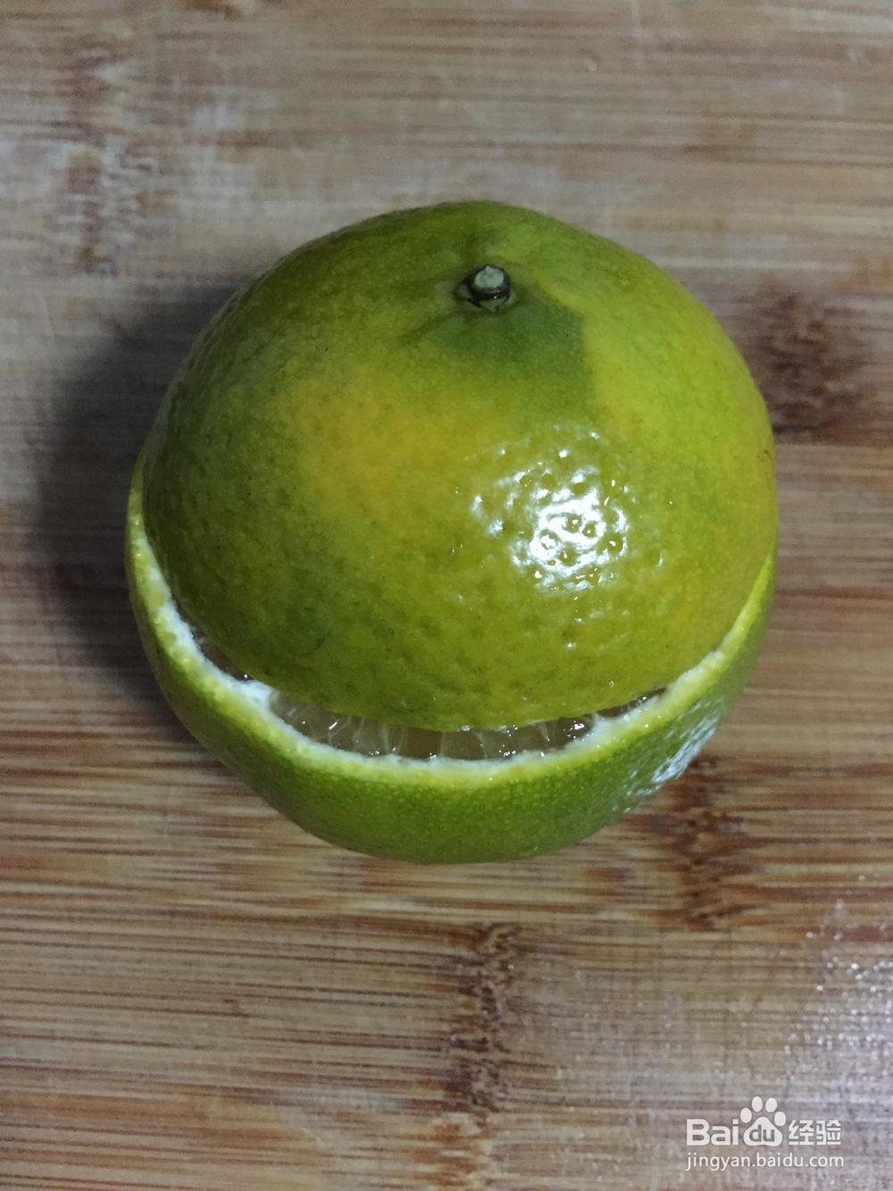 一道食疗效果倍加的自制水果---盐蒸橙子