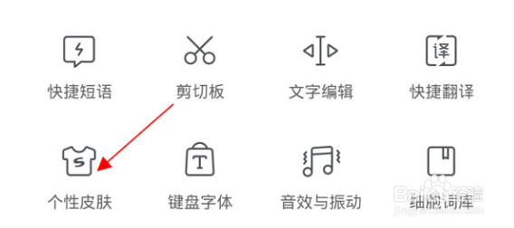 搜狗输入法如何设置键盘背景