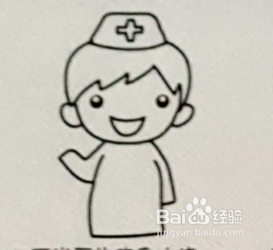 每日简笔画——护士&医生