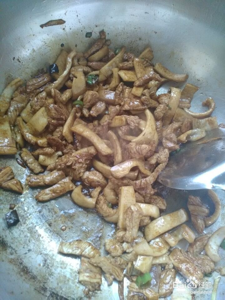 家常小菜:茄子炒肉