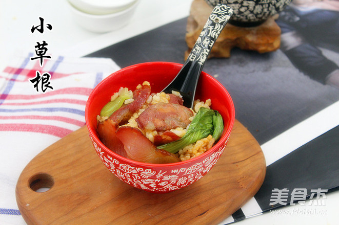 腊味双拼煲仔饭