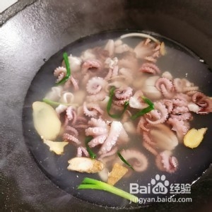 炝拌八爪鱼的做法