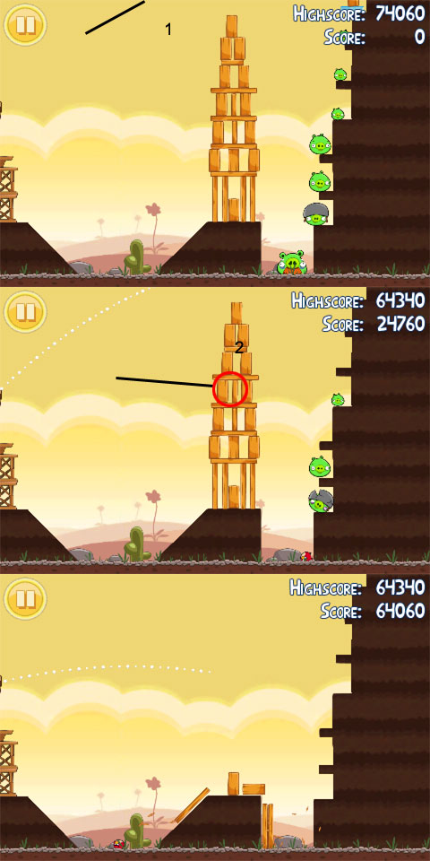 愤怒的小鸟图文攻略2