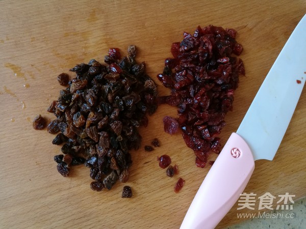 蔓越莓葡萄干千层吐司