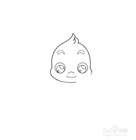 简笔画小伴龙的画法