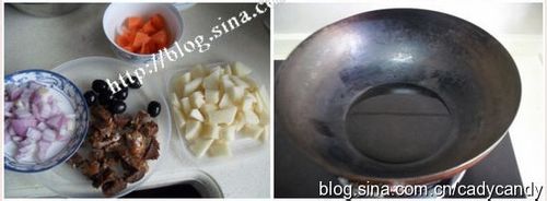 绝对萌到你的熊猫咖喱饭——黑橄榄牛肉咖喱饭