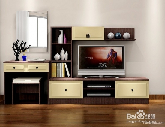 2013新款卧室电视柜效果图