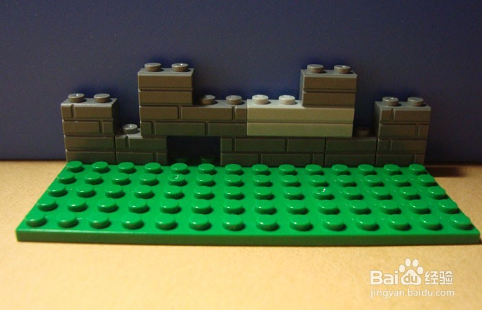 如何用积木拼装公园学习唱歌的场景