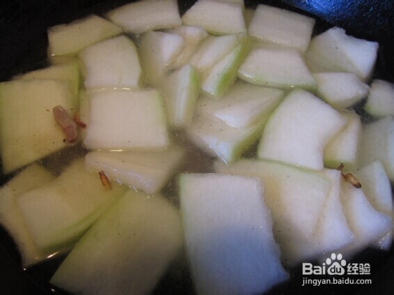 咸肉冬瓜汤的煮法