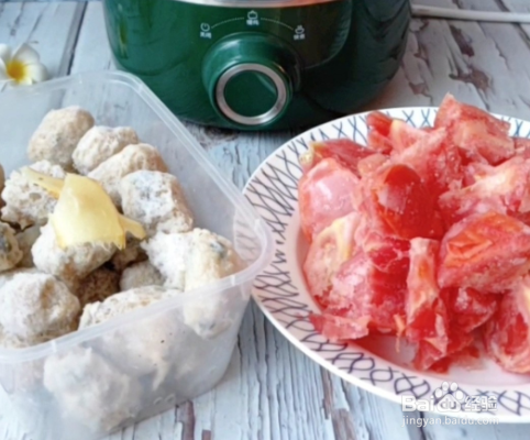 茄汁鱼丸的做法