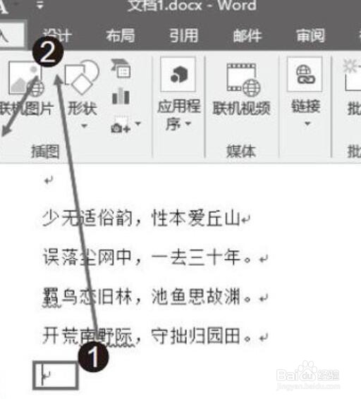 Word文档中插入图片