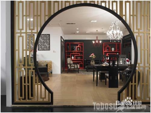 2013最新客厅卧室隔断效果图