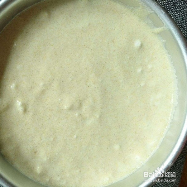 粗粮小米蛋糕的做法