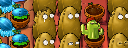 植物大战僵尸生存模式屋顶困难第六轮