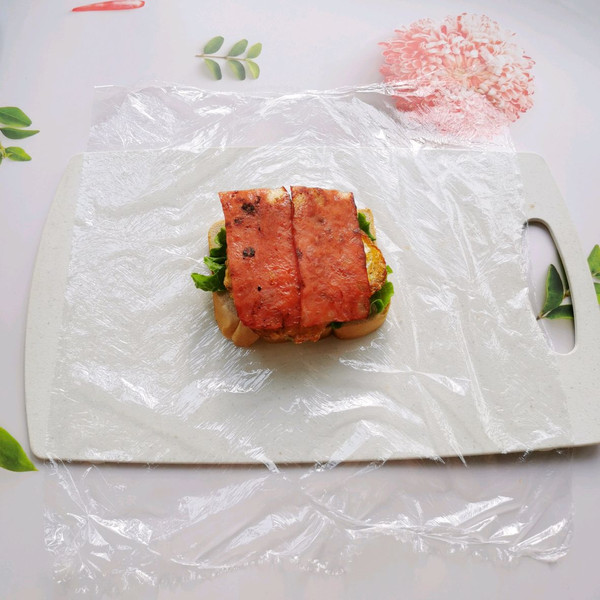 十分钟健康早餐肉多多低脂三明治