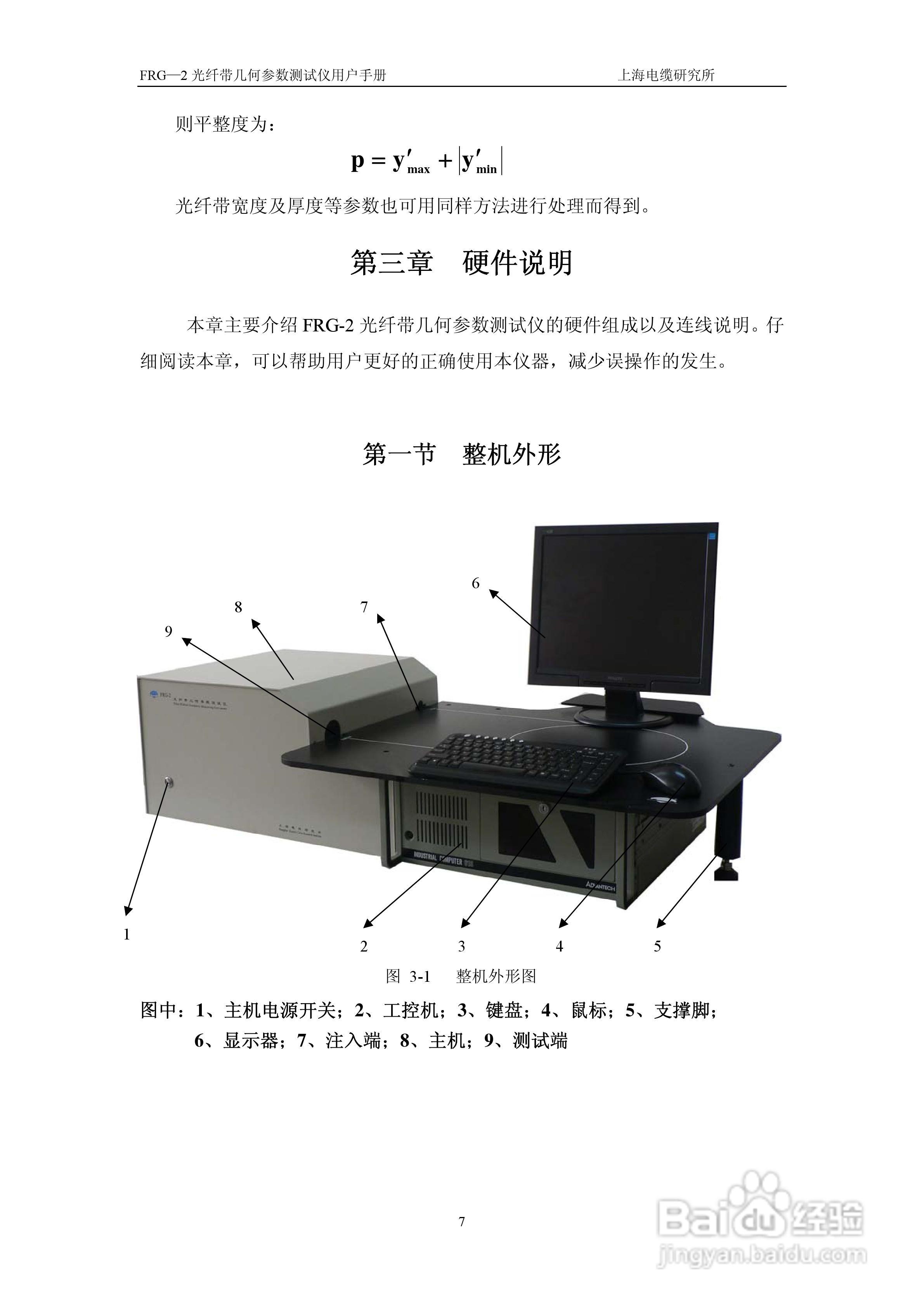 FRG-2光纤带几何参数测试仪用户手册:[2]