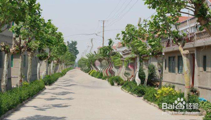 ps如何使用水波扭曲