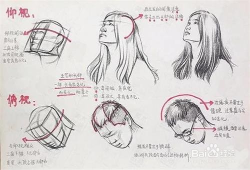 人体头部速写如何画好