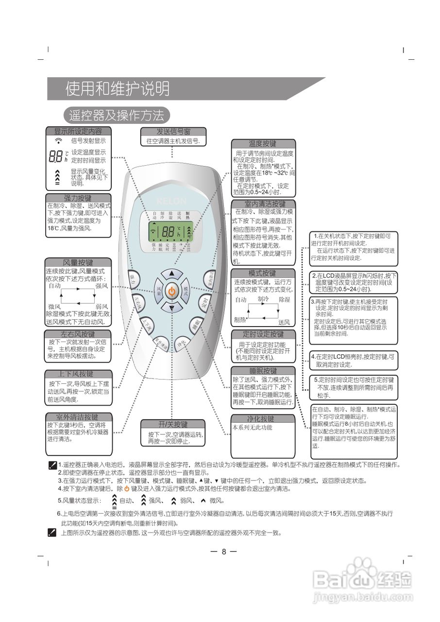 科龙空调柜机KFR-72LW/VDF-N3使用安装说明书:[1]