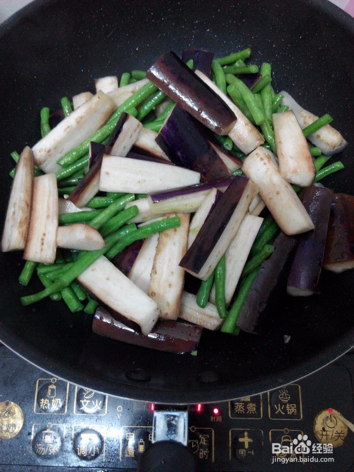 干煸茄子豆角