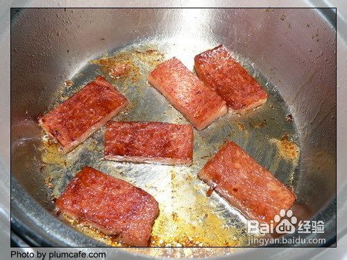 夏威夷风的午餐肉饭团