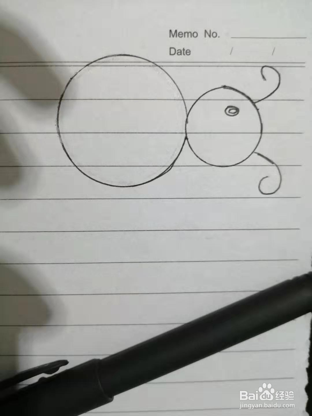 简笔画 如何画个蜜蜂