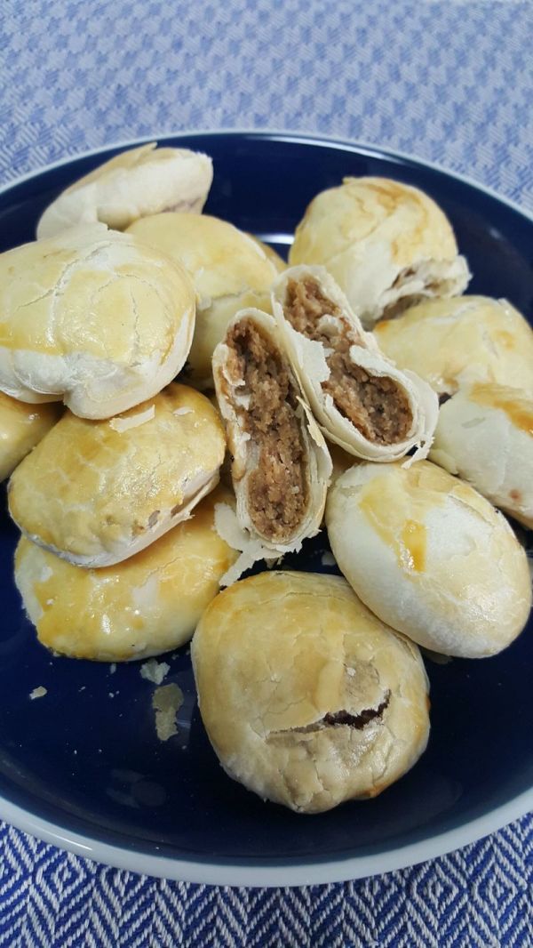 咸味核桃酥皮月饼