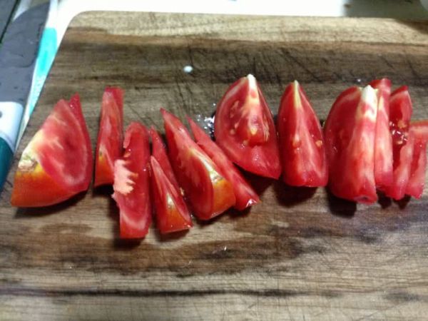 文蛤蕃茄秋葵粥