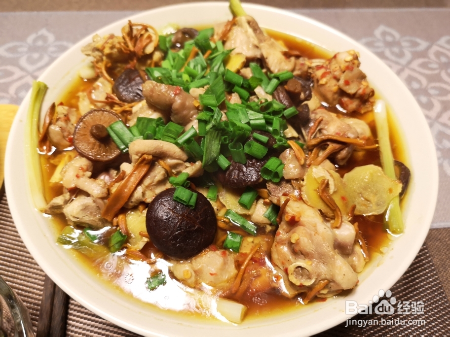 就该这样做香菇蒸鸡