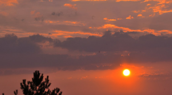 日落的美景短语有哪些