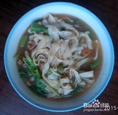 巧做营养健康的面条