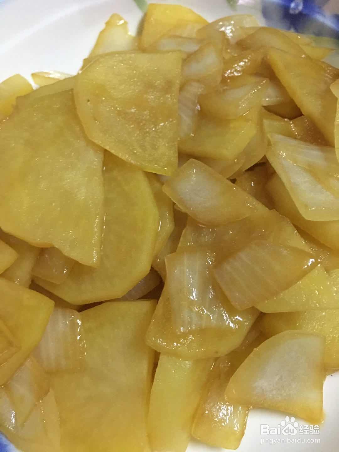 醋溜土豆片的做法