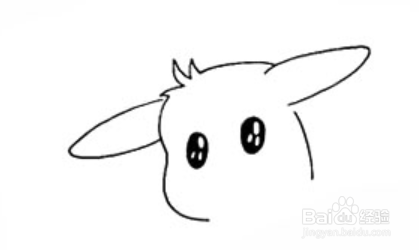 神奇皮卡丘简笔画