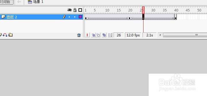 flash制作图形先变淡后恢复的动画