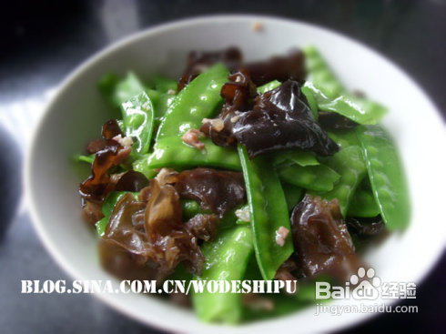 炒豆荚保持鲜艳颜色的秘诀——荷兰豆炒火腿