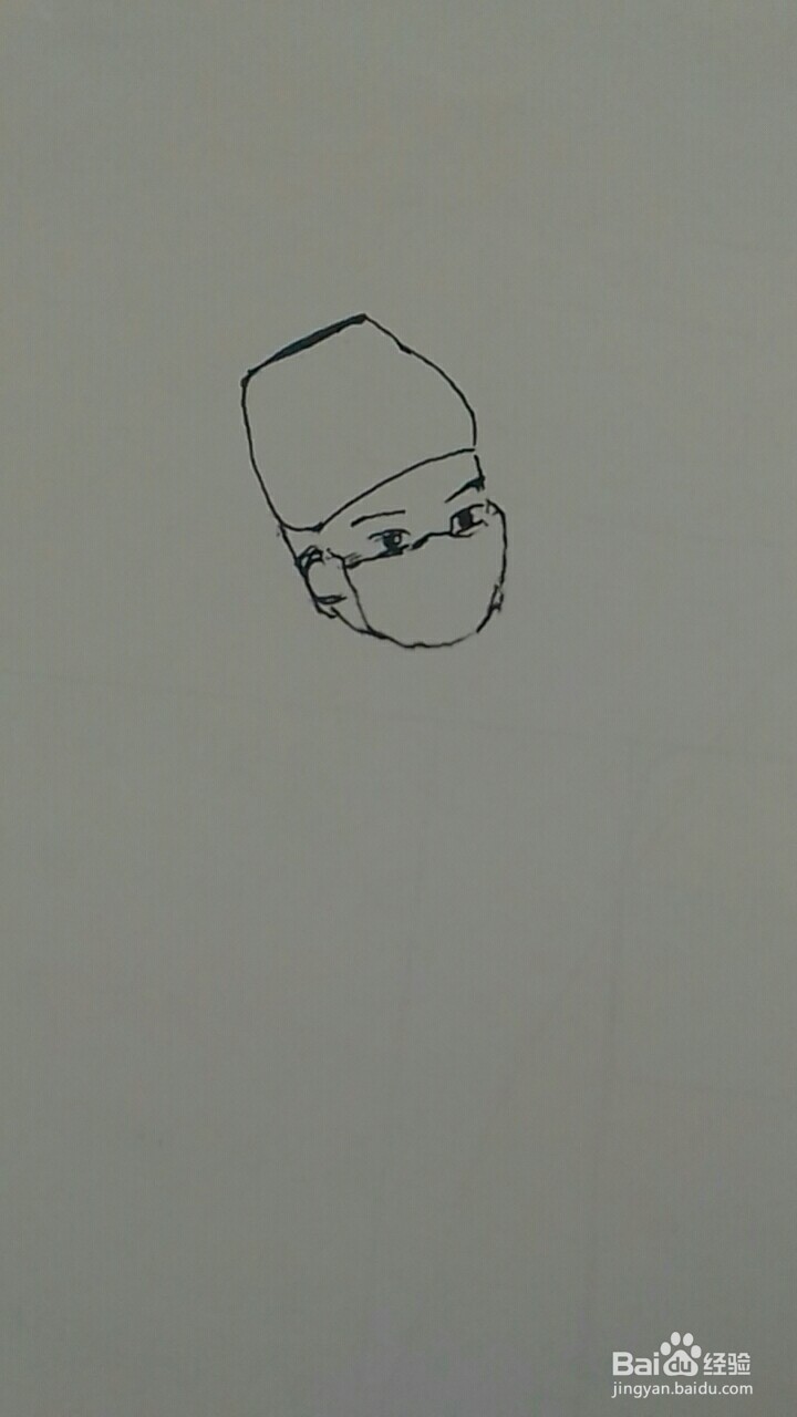 武汉医生简笔画