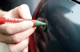 车爱车被剐蹭了，如何给爱车补漆？