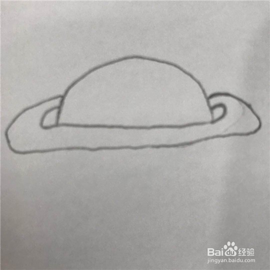 怎么画行星简笔画