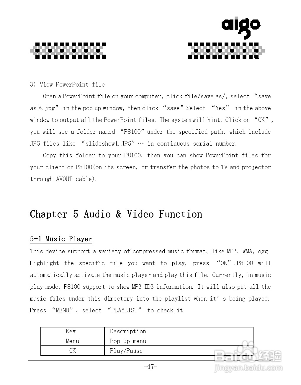爱国者P8100数码相机伴侣王说明书:[5]
